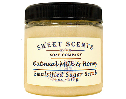Oatmeal Milk & Honey Sugar Scrub