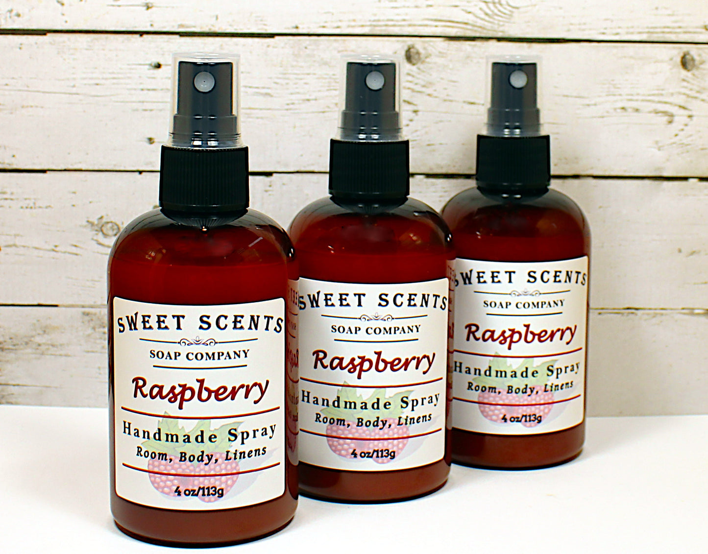 Raspberry Body Spray – Sweet Scents Soap Company